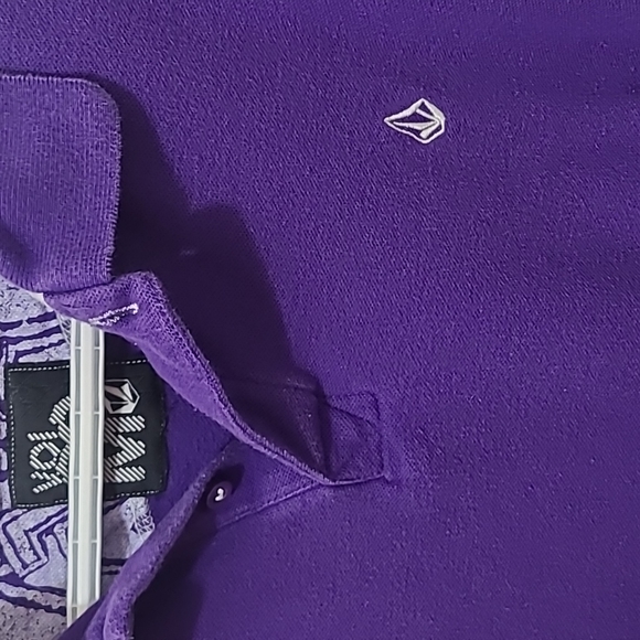 Vintage Volcom Men's Large Polo Golf Shirt - Picture 2 of 5